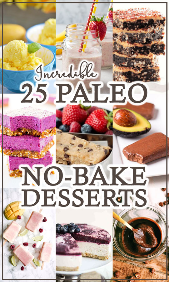 Looking for some super simple but incredibly delicious Paleo dessert recipes? These Paleo no-bake dessert recipes are some of the best around, and will get you out of the kitchen and into the sunshine in no time at all!
