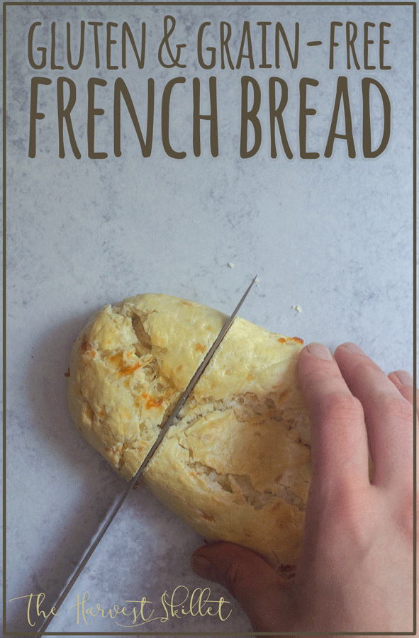 This grain-free French bread recipe is one that will definitely please those picky, gluten-loving bread eaters. It is crispy on the outside and soft on the inside!