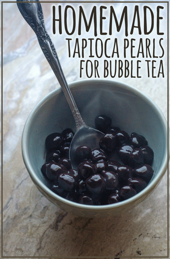 Homemade tapioca pearls for bubble tea are a delicious treat for when you want a sweet indulgence. These are vegan, gluten-free, grain-free and sugar-free.