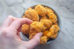This easy keto popcorn chicken is a huge hit at get-togethers! Paleo, low-carb and Whole30.